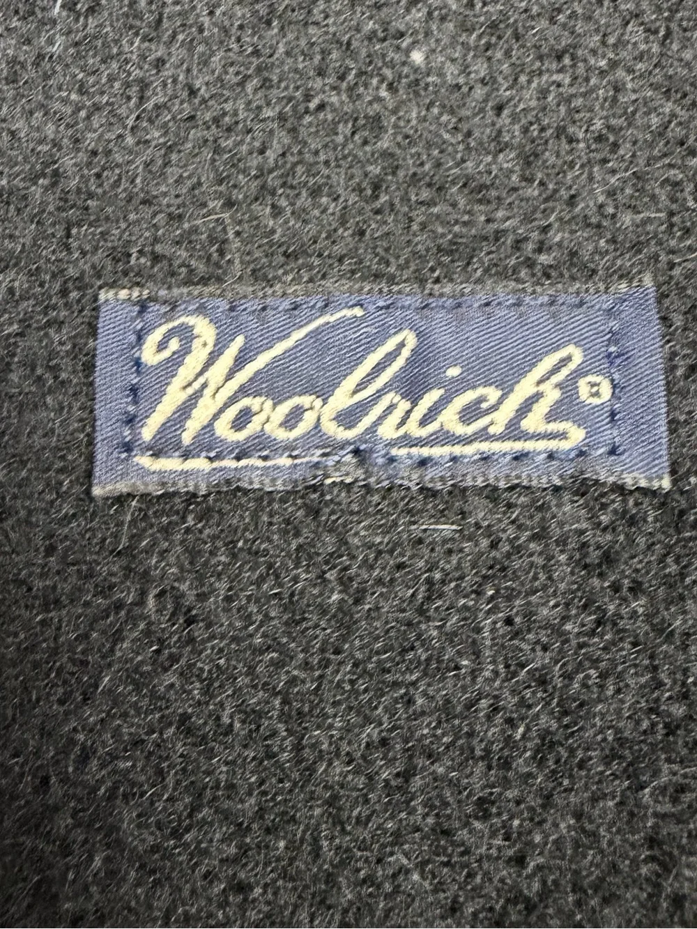 Vintage Woolrich Black Wool Scarf 57 x 7.5 In Classic Long Throw Cold Accessory